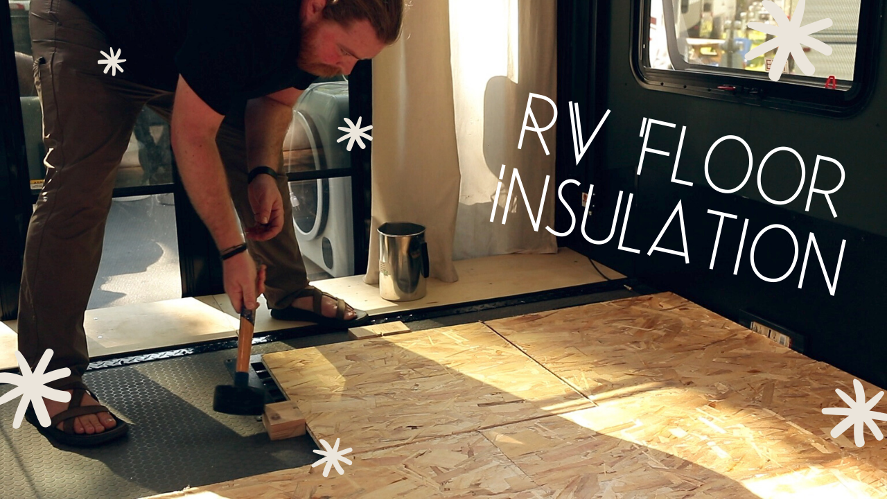 Improved Garage Flooring in our Toy Hauler