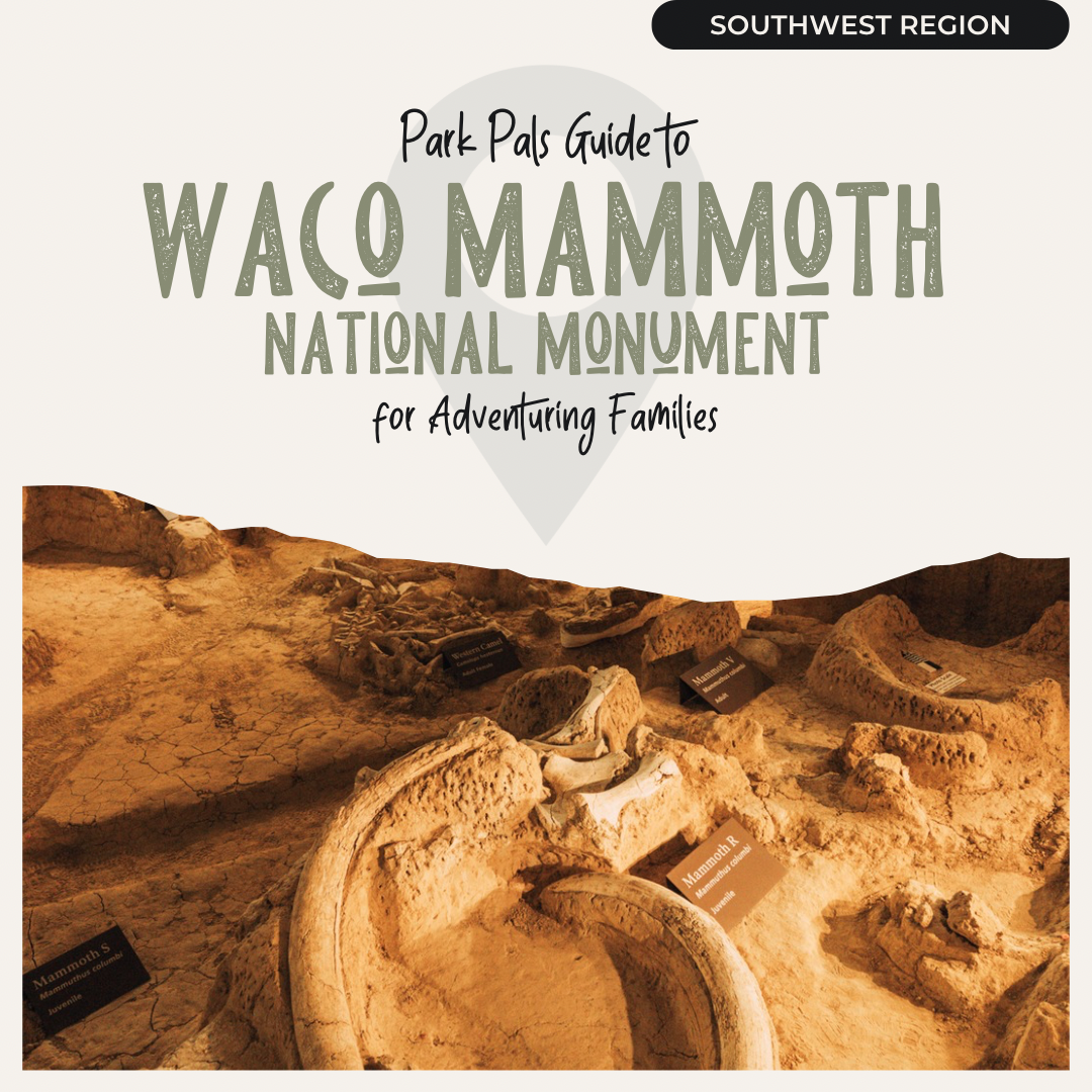 Waco Mammoth National Monument Park Pals Guide cover