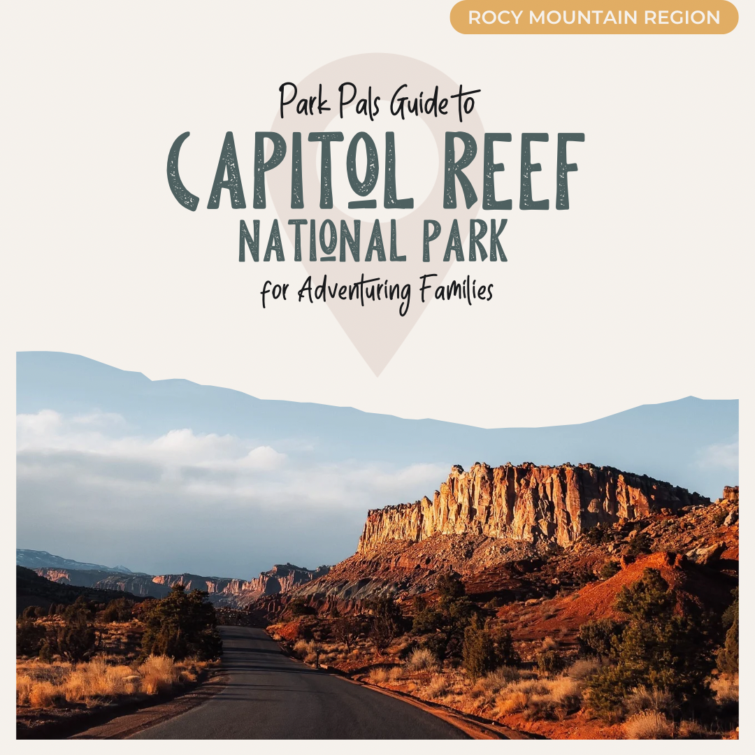 Capitol Reef NP Park Pals Guide cover