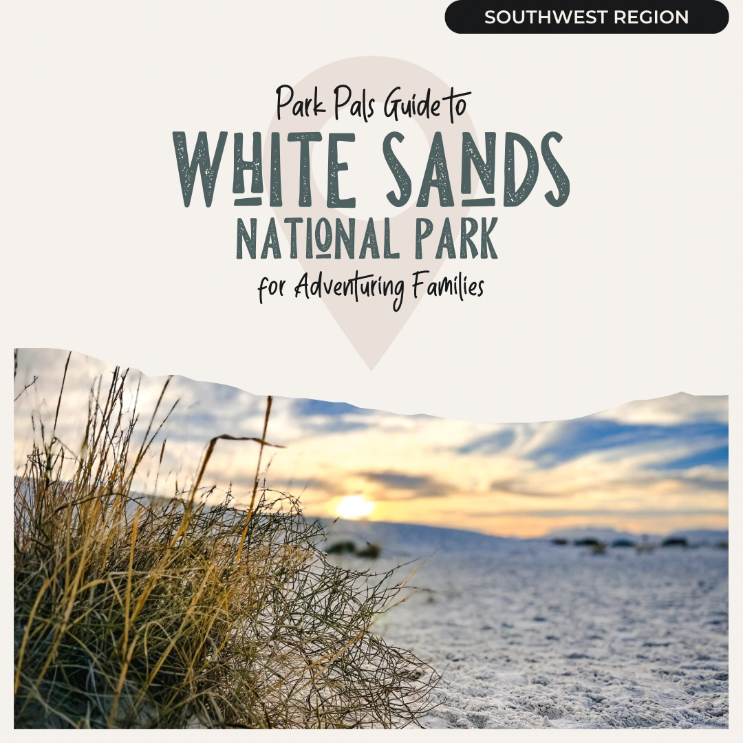 White Sands NP Park Pals Guide cover