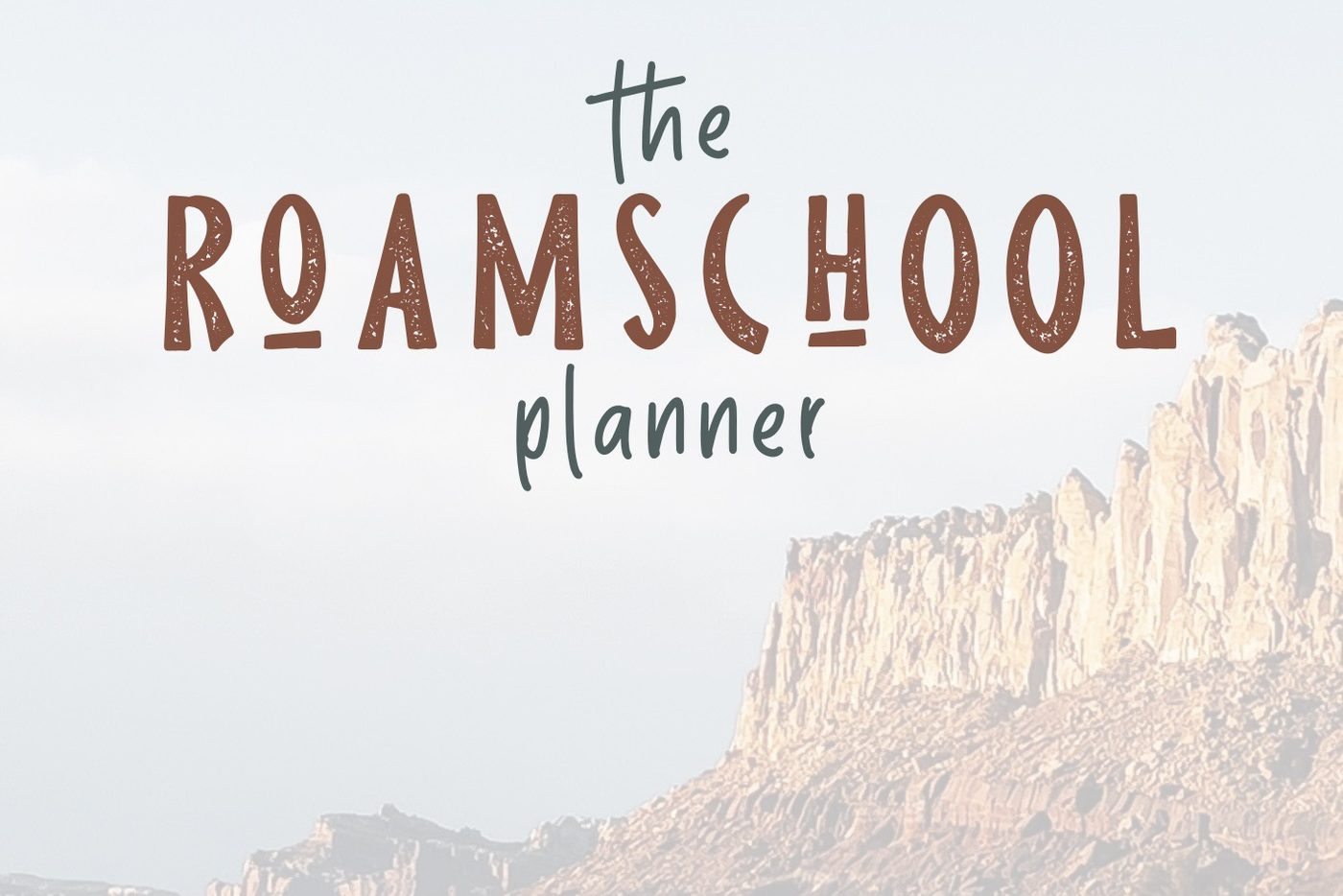 The Roamschool Planner | Digital